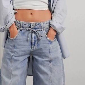 We The Free Light Blue Boyfriend Jeans